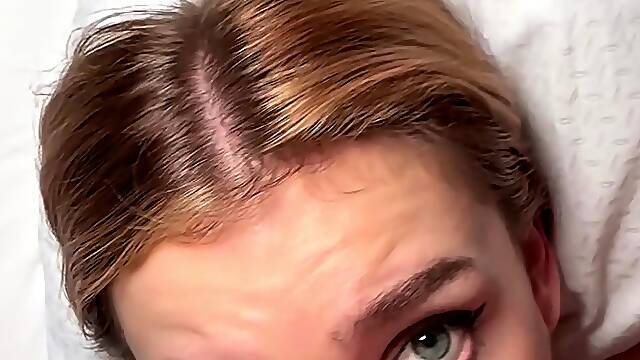Tit fucked busty brunette blowjob babe sexy pov action