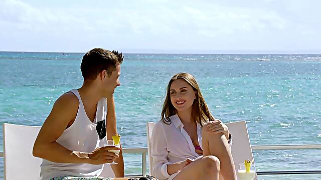 Lustful Latino Alberto & sultry Lena indulge in raunchy anal escapades