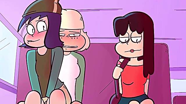 Hentai futanari bus animation full version