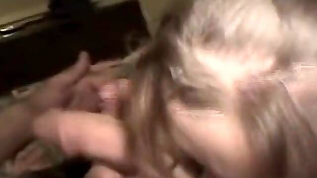 Blonde Crack Addicted Street Whore Sucking Dick For Fast Pay