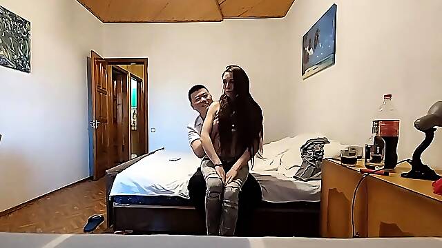 Pussy close up by slutty teen on cam