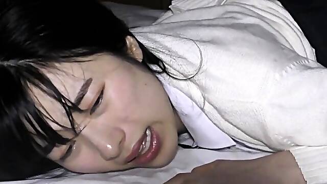 Hardcore asian vagina toying in office