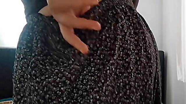 Turkish Amateur BBW Banged Doggy