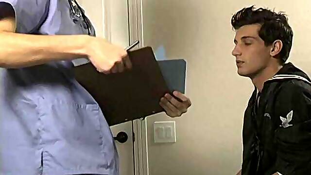 Sailors Horny Medical Exam -Kayl ORiley And Sean Corwin