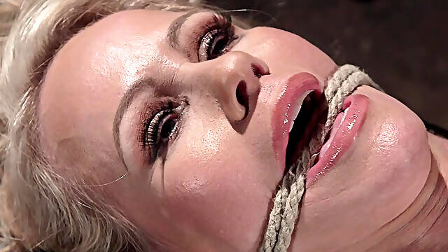BDSM domination over blonde Simone Sonay