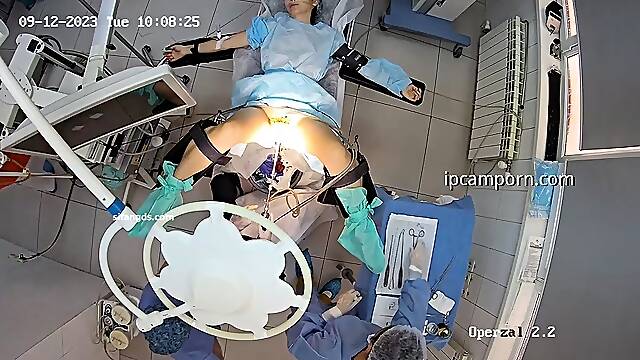 Amateur Asian babes gyno exam caught on hidden camera