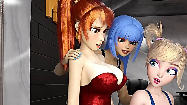 Ruthless Sex Showdown ◌ The Anal Domination of a Dickgirl in a Cyberpunk Underworld