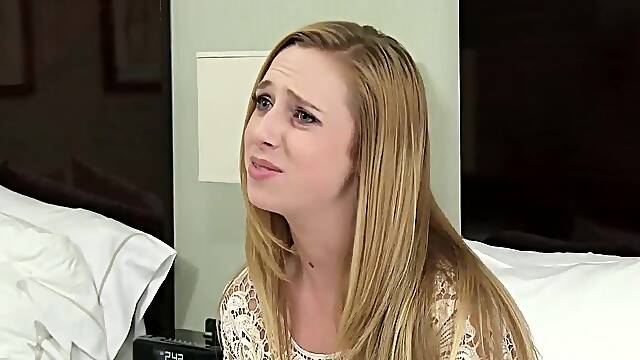 Waitress Turned Porn Star. Great looking sexy waitress Taylor Whyte gets her pussy rammed hard on her first porn video in exchange for a cash