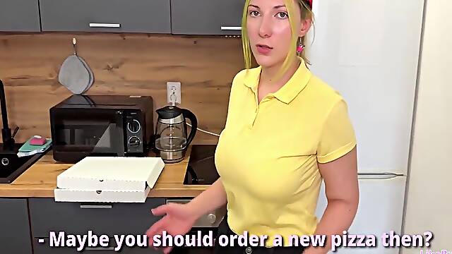 I Roughly Fucked A Pizza Delivery Girl As A Way To Make Up For Her Loss