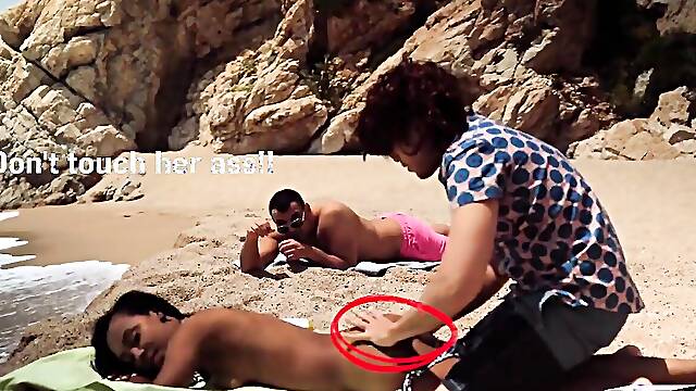 PornDoe Pedia: Beautiful Portuguese babe Noe Milk beach seduction