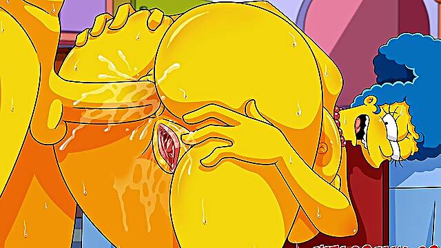 Watch the best simptoon get drilled in a hot and heavy way in the simpsons cartoon porn