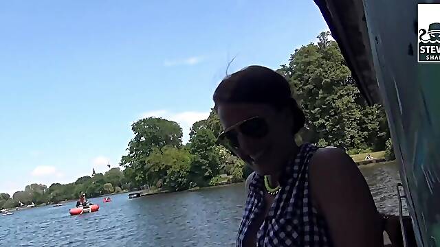 THE BOAT IS SINKING!! Group a THREESOME FUCK under the SUN: FABIENNE - StevenShameDating