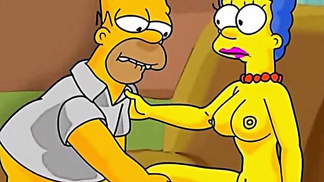 Famous cartoon Marge parody gets hentai treatment in Simpsons Hentai Porn