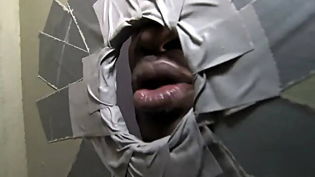 Gloryhole: Premature Ejaculation during Blowjob at Gloryhole