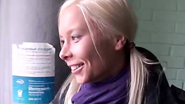 Hardcore sex with hot blonde
