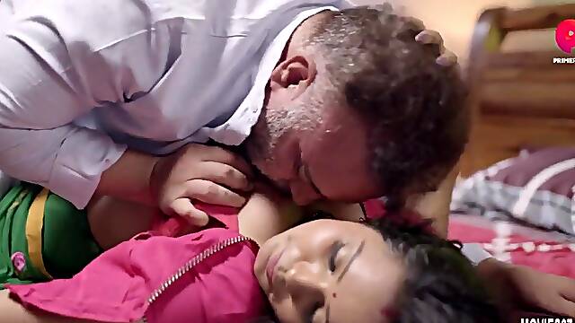 Forbidden Indian passion captivates with daring intimate thrill in family play