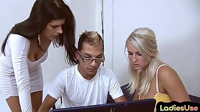 Retro amateur pegging pathetic incel