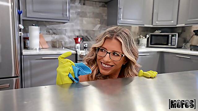 Lucky dude fucks sexy housewife and her stepdaughter