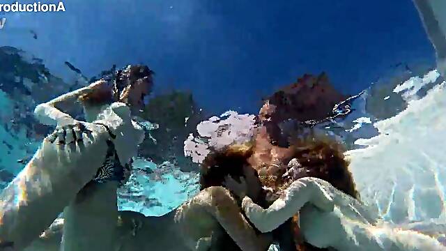 4 some UNDERWATER
