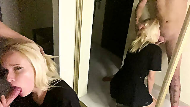 Blonde Babe Moans Loud While Getting Her Pussy Banged Hard