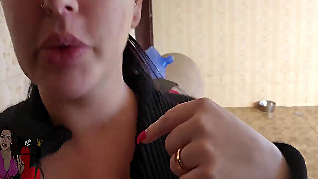 Clean My Pussy Because Another Man Filled His Useless Cuckold with Cum