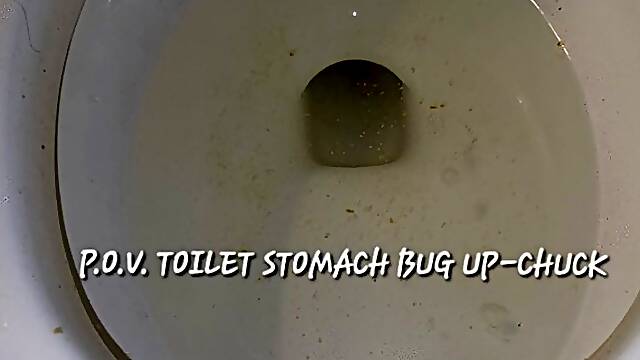 POV TOILET STOMACH BUG UP CHUCK