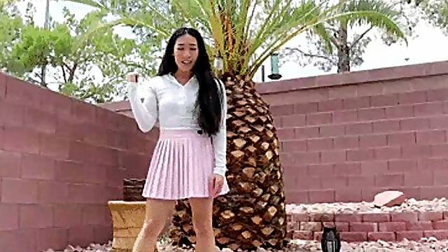 Asian Kiara Star small penis encouragement so teeny!
