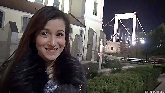 POV video of hot ass Peper XO giving head, licking balls and having sex