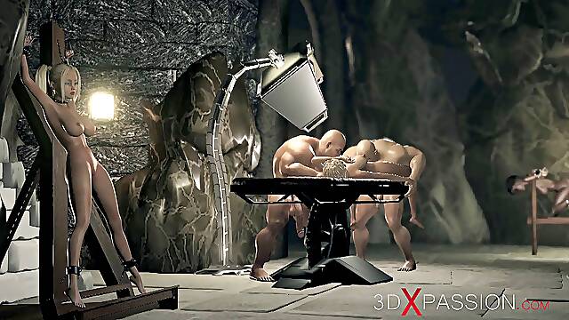 3D Fillette, Captif, 3D Monstres