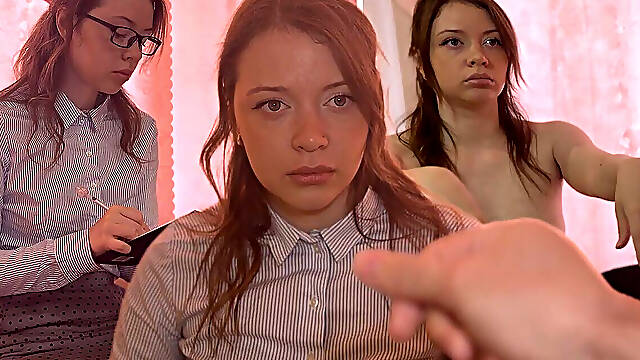 From Annoying Teacher to Controlled Naked Zombie Doll: Ass Fingering Cat Walk Striptease