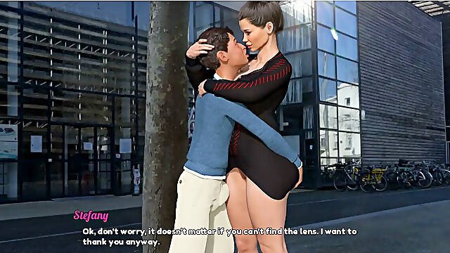 Perfect Housewife - Gameplay - Roleplay - Wife Exposed Herself to Collegue - Twerking Her Ass to Oldman and Husband