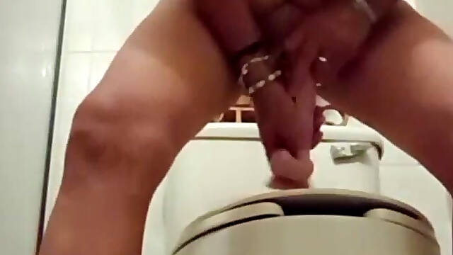 Grandma in the Bathroom
